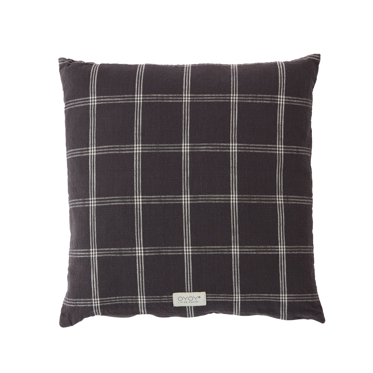 OYOY Living design Cushion Kyoto Square - Anthracite