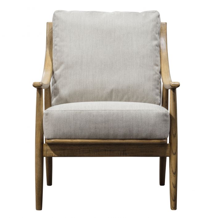 Wishbone Armchair Linen