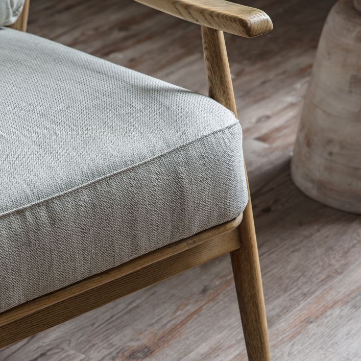 Wishbone Armchair Linen