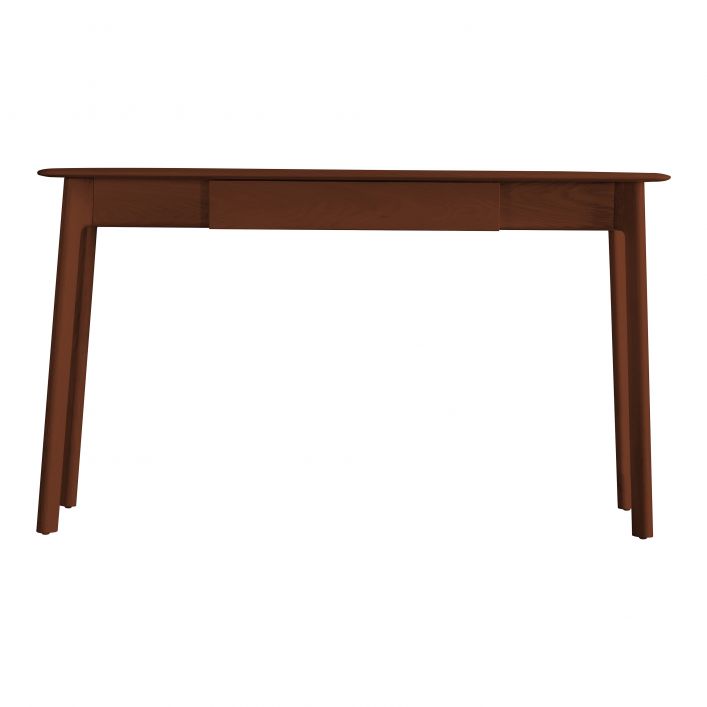 Milan 1 Drawer Desk Walnut