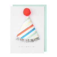 Thumbnail for Meri Meri Birthday Hat Card