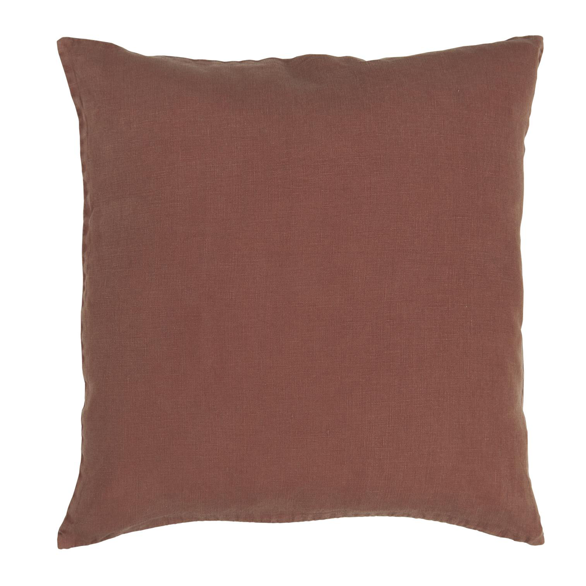 IB Laursen Linen Rust square cushion 50cm x 50cm 6203-70