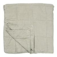 Thumbnail for IB Laursen Vintage Quilt Double Bedspread Fog 6209-44