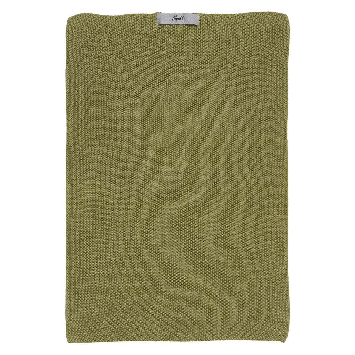 Towel Herbal Green Knitted