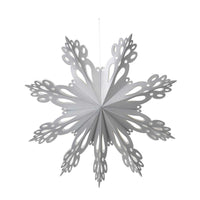 Thumbnail for Deko Snowflake XL 76cm Silver