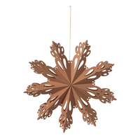 Thumbnail for Deko Snowflake M 30cm Indian Tan
