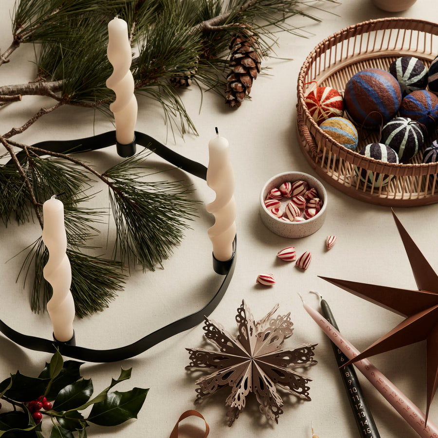 Deko Sphere L Cotton Intense Blue