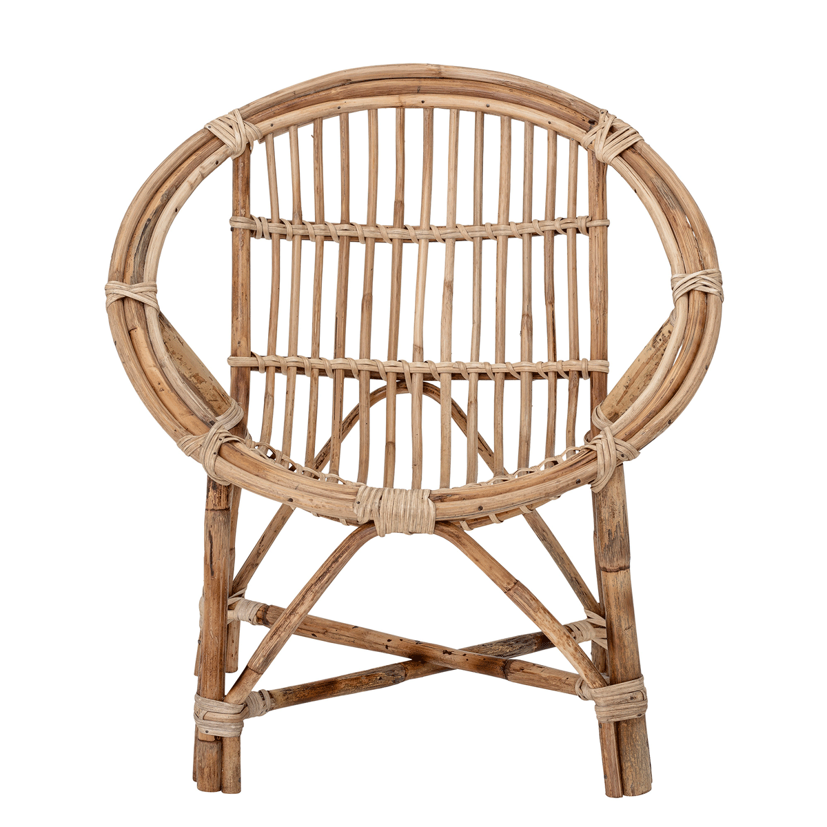 Bloomingville Jubbe Lounge Chair, Nature, Cane