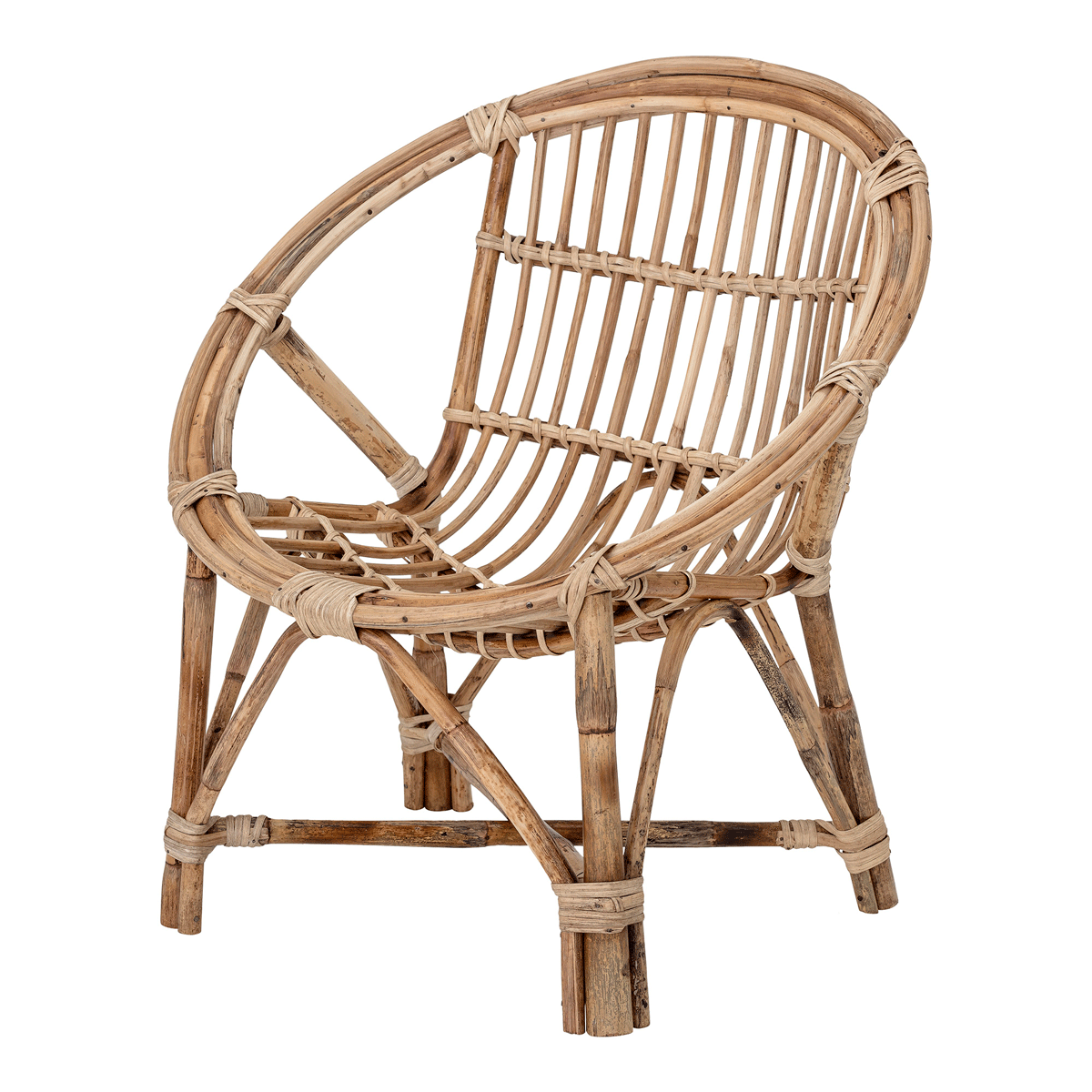 Bloomingville Jubbe Lounge Chair, Nature, Cane