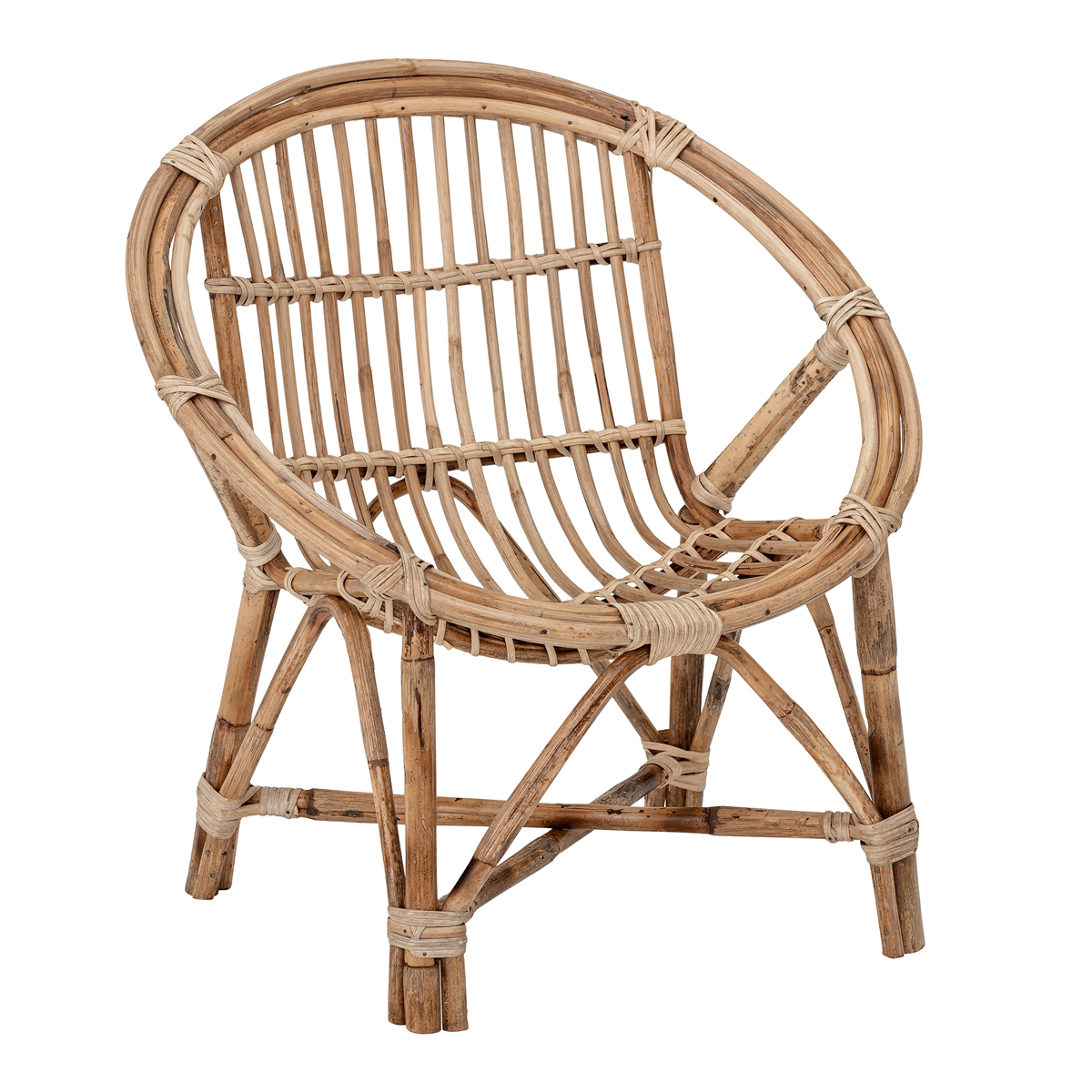 Bloomingville Jubbe Lounge Chair, Nature, Cane