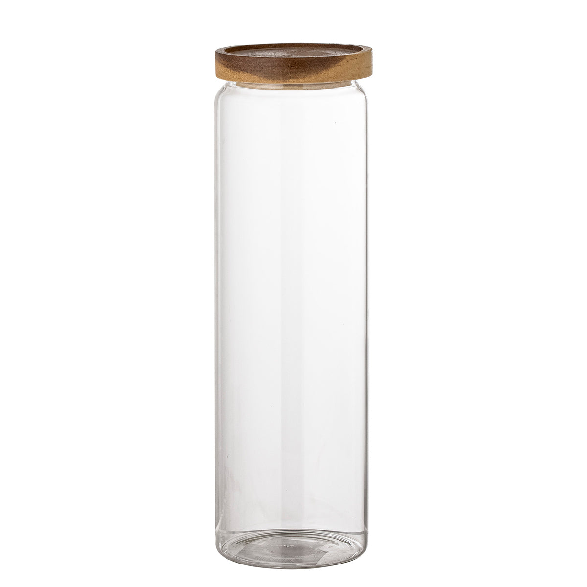 Anouk Jar w/Lid, Clear, Glass Height 30cm