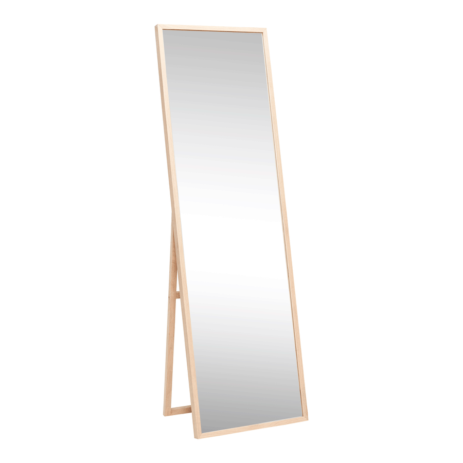 Floor mirror, oak, FSC, nature