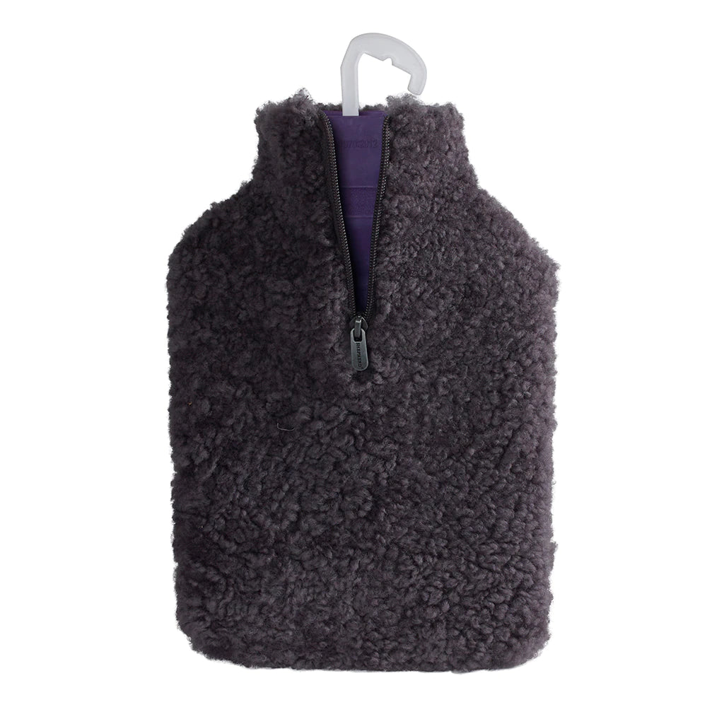 Shepherd of Sweden Sheepskin Hot water bottle Kerri Carbon