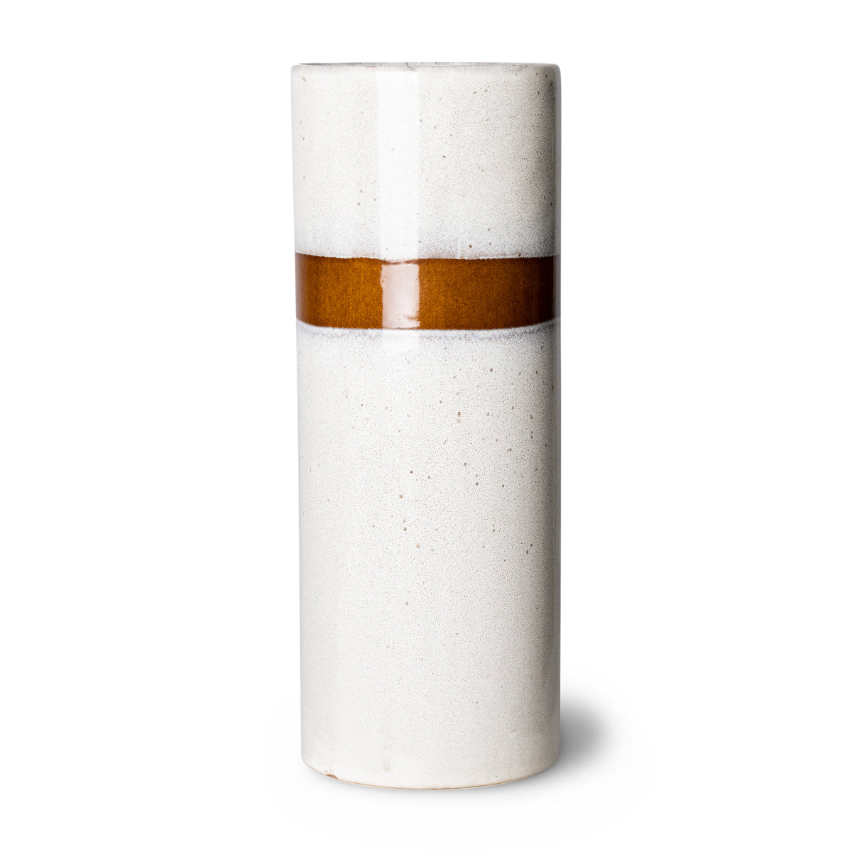 70s Ceramics: Vase L: Snow