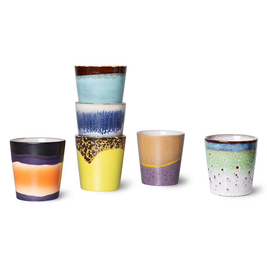 HK Living 70s Ceramics Coffee Mug Lunar