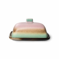 Thumbnail for HK Living 70s Ceramics Butter Dish Mercury