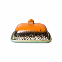 Thumbnail for HK Living 70s Ceramics Butter Dish Meteor