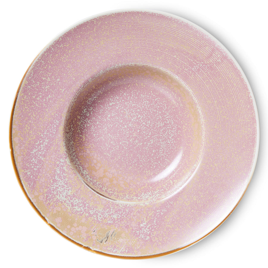 Chefs Ceramics - Pasta Plate Rustic Pink