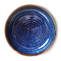 Thumbnail for Home Chef Ceramics: Deep Plate Large Rustic Blue