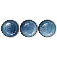 Thumbnail for Home Chef Ceramics: Deep Plate Large Rustic Blue