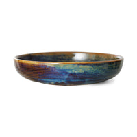 Thumbnail for Home Chef Ceramics: Deep Plate Medium Rustic Blue