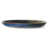 Thumbnail for HKliving Home Chef Ceramics: dinner plate Rustic blue ACE7145