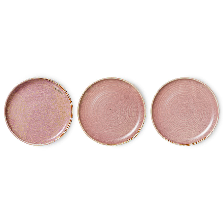Home Chef Ceramics: Dinner Plate Rustic Pink
