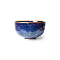 Thumbnail for HKliving Home Chef Ceramics: bowl Rustic blue ACE7152