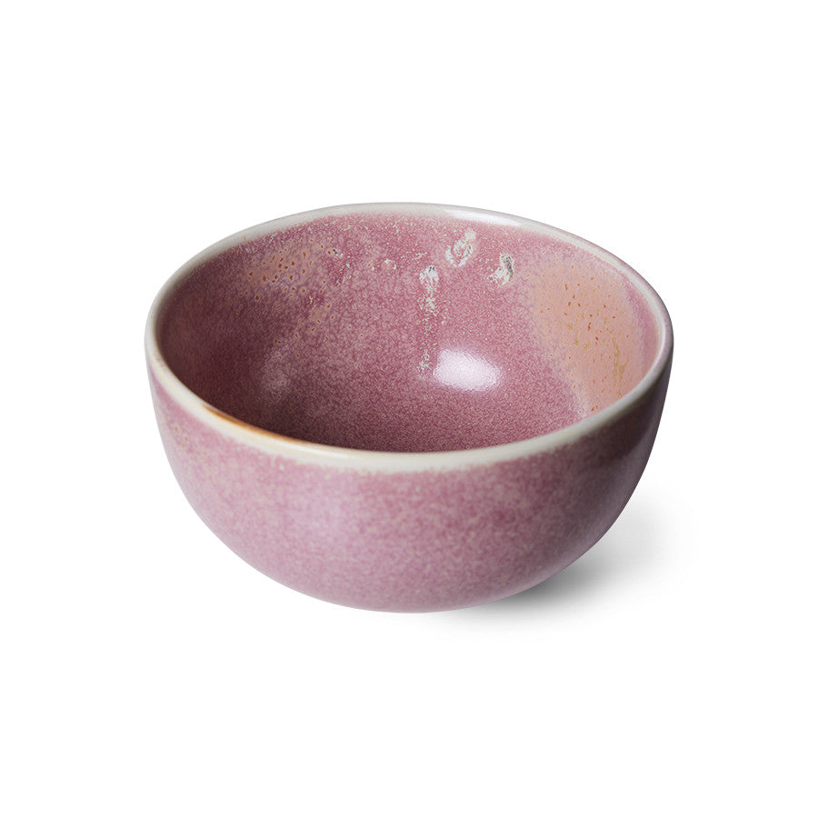 HKliving Home Chef Ceramics: bowl Rustic pink ACE7153