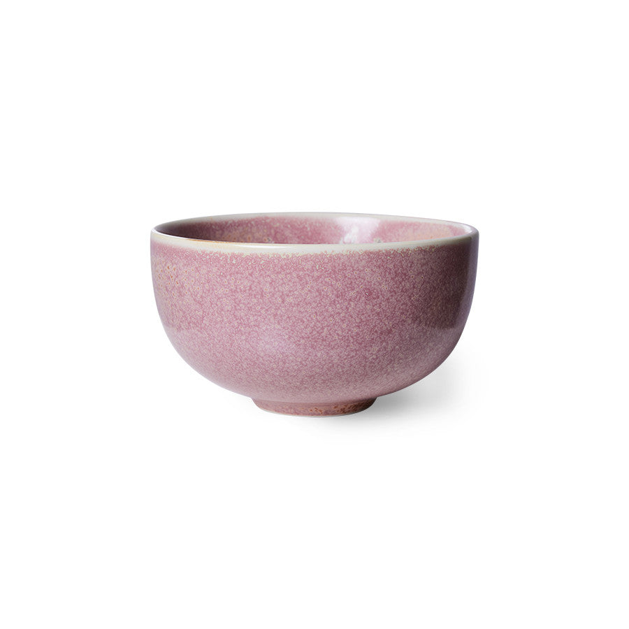 HKliving Home Chef Ceramics: bowl Rustic pink ACE7153