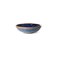 Thumbnail for HKliving Home Chef Ceramics: Small Dish Rustic blue