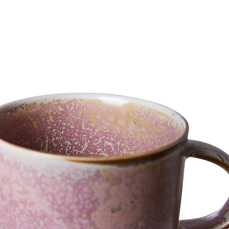 Home Chef Ceramics: Mug Rustic Pink