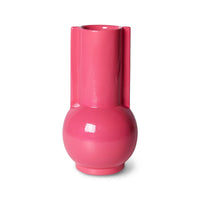 Thumbnail for HK Living 70s ceramics: Hot pink vase