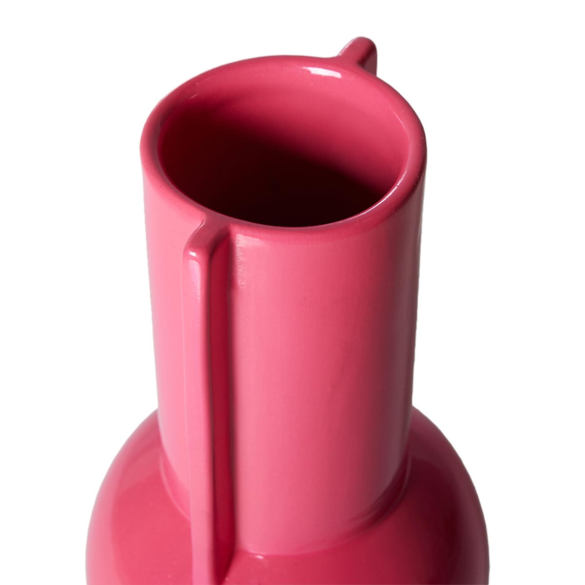 HK Living 70s ceramics: Hot pink vase