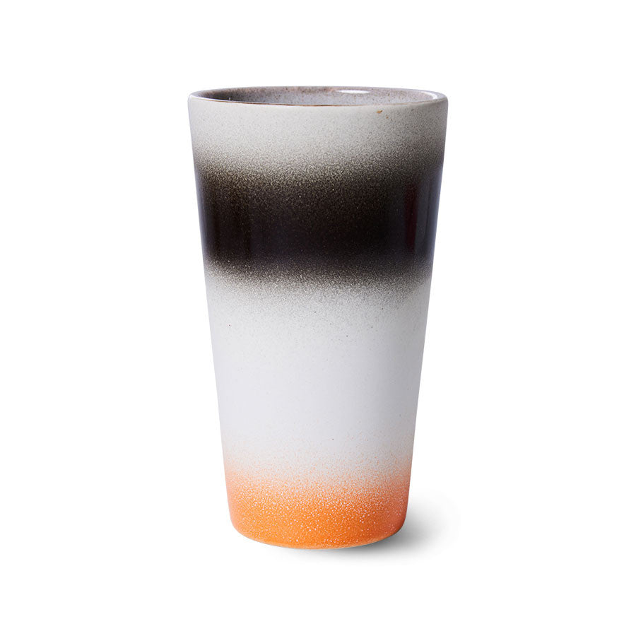 70s ceramics: Latte Mug: Bomb