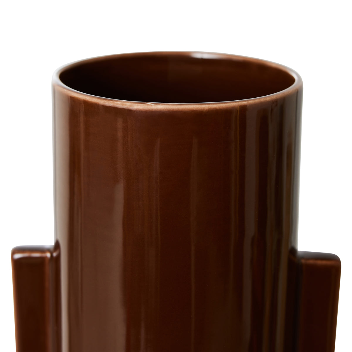 HK Living 70s ceramics Ceramic Vase Espresso ACE7199