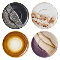 Thumbnail for HKLiving 70s Ceramics: Saucers Big Sur (Set of 4)