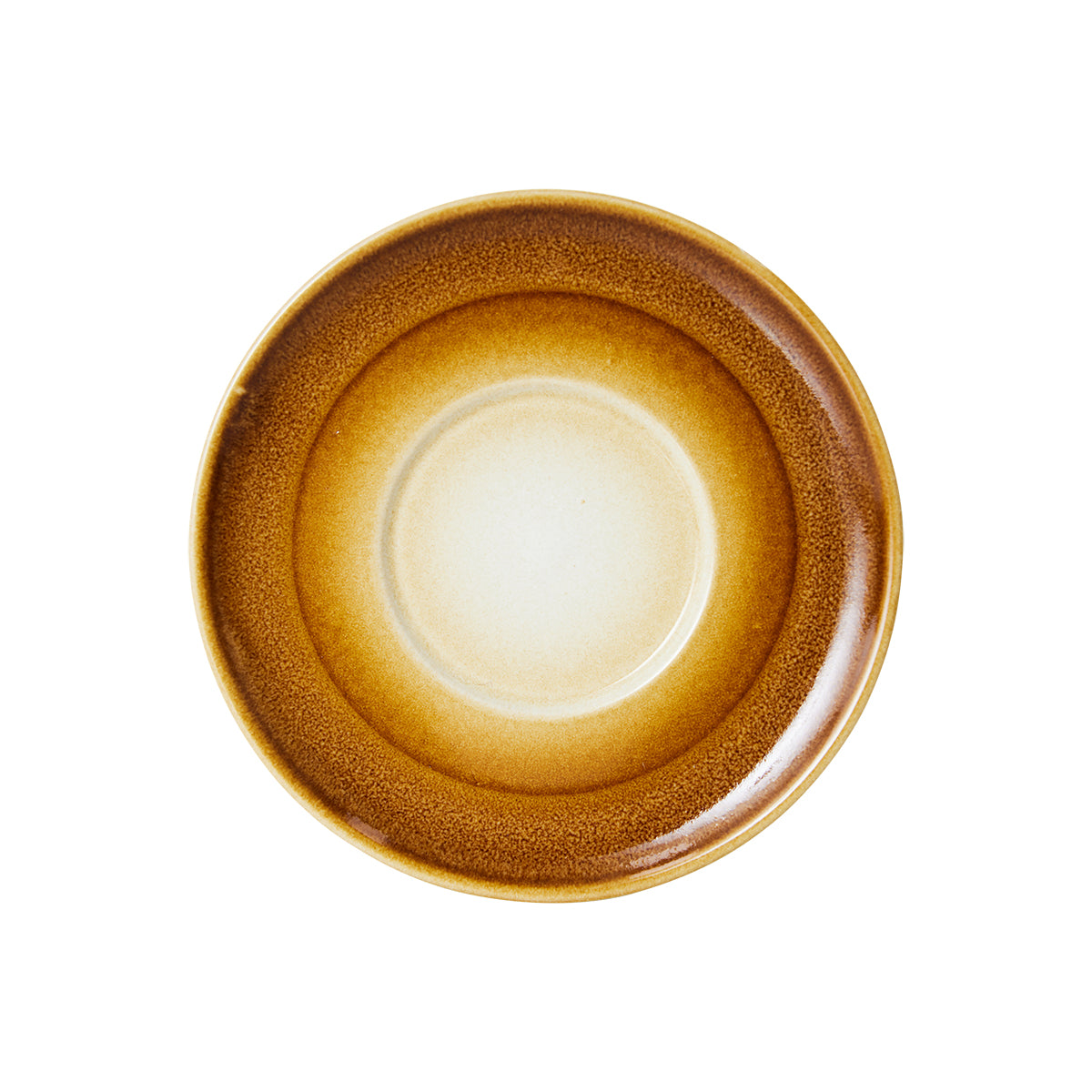 HKLiving 70s Ceramics: Saucers Big Sur (Set of 4)