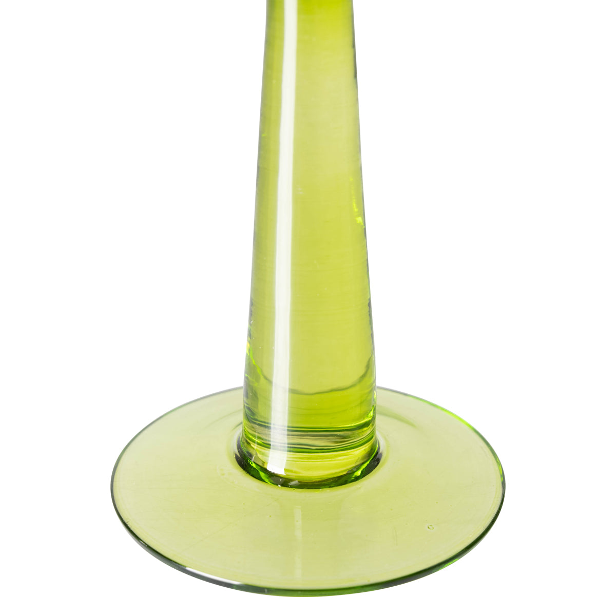 HKLiving The Emeralds: Wine Glass Tall, Lime Green (set of four)