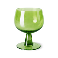 Thumbnail for The Emeralds: Wine Glass Low, Lime Green (set of four)