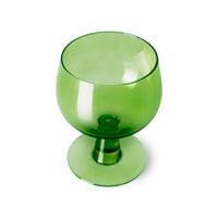 Thumbnail for The Emeralds: Wine Glass Low, Lime Green (set of four)
