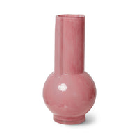 Thumbnail for Glass Vase Flamingo Pink