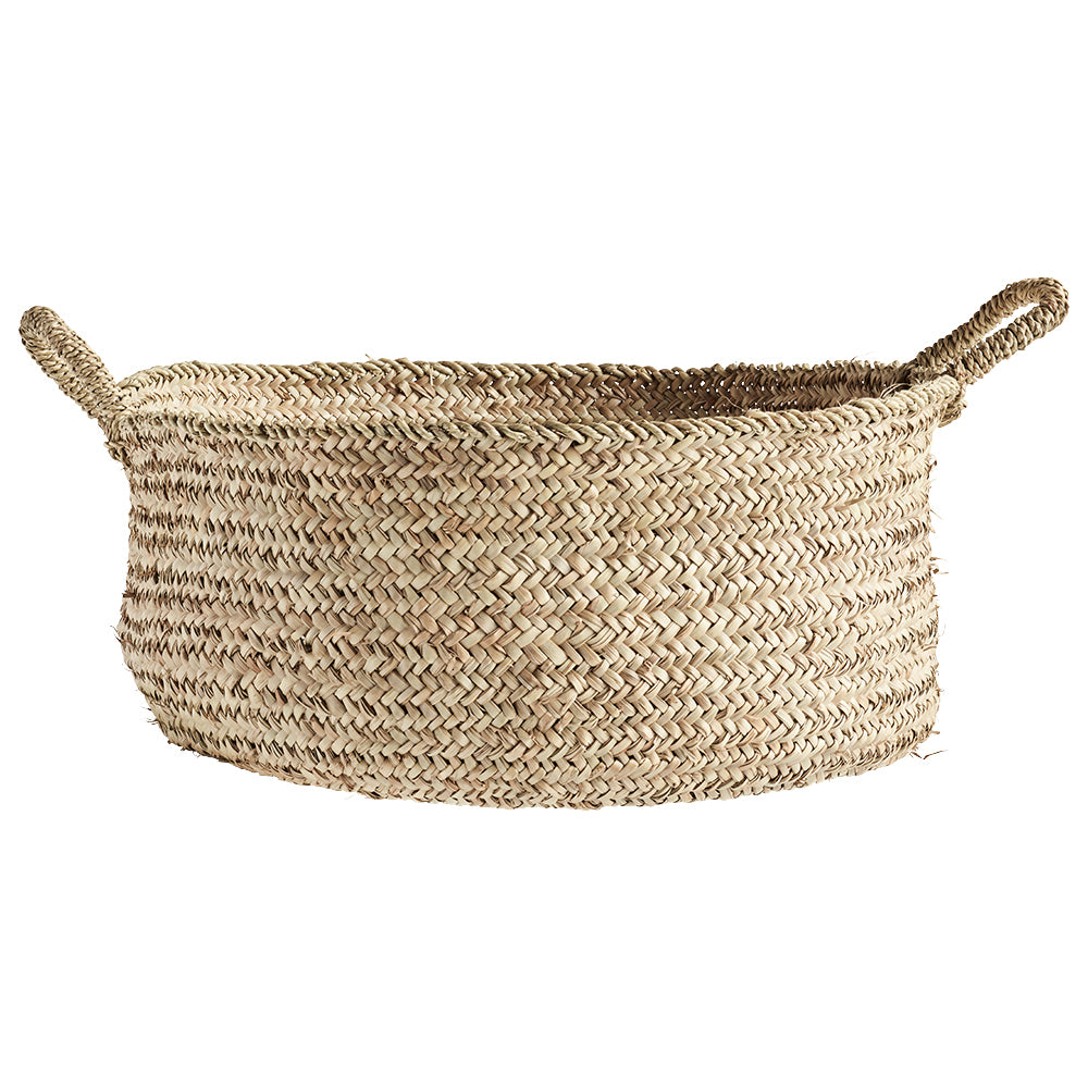 Tine K Moroccan Market Large Floor Basket Log storage shoe storage