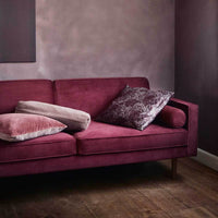 Thumbnail for Broste Copenhagen Sofa 'Wind' wild giner red velvet
