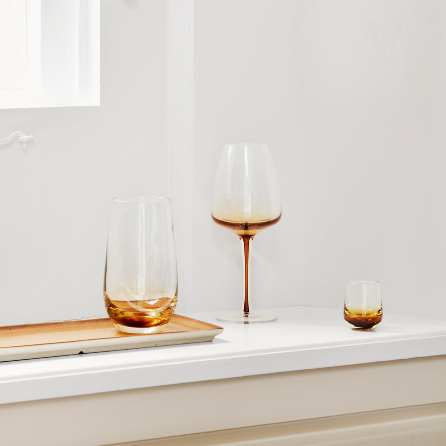 Broste Copenhagen Tall Amber Tumbler