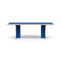 Thumbnail for Dining Table Blue Rectangular 220cm