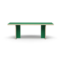 Thumbnail for HK Living Dining Table Green Rectangular 220cm CTA4002