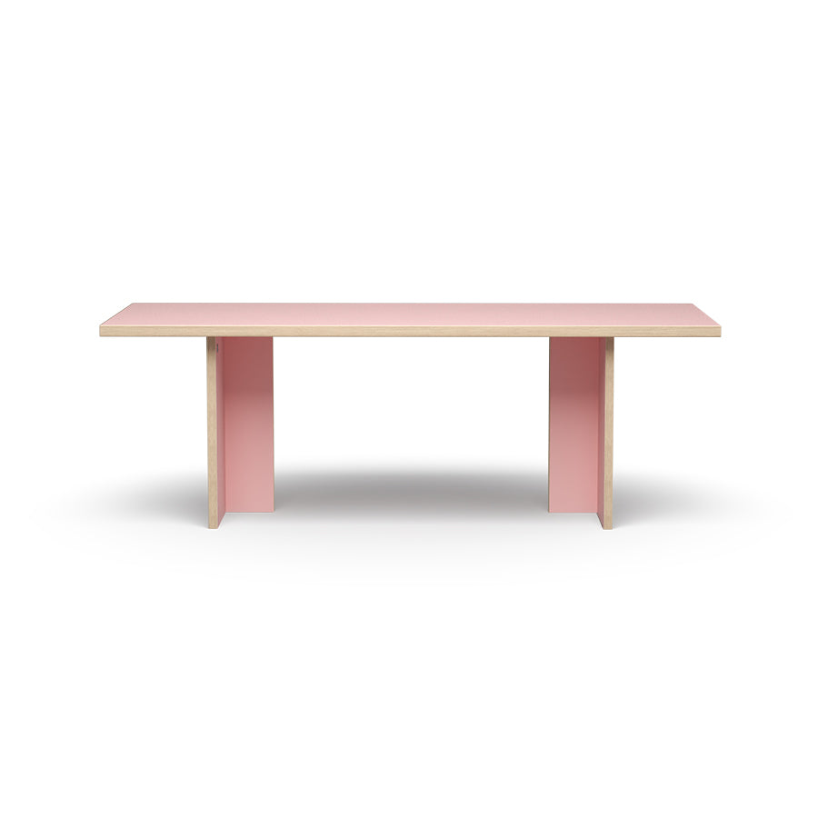 HK Living Dining Table Pink Rectangular 220cm CTA4005
