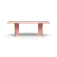 Thumbnail for HK Living Dining Table Pink Rectangular 220cm CTA4005