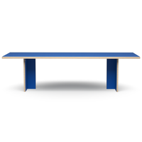 Thumbnail for Dining Table Blue Rectangular 280cm